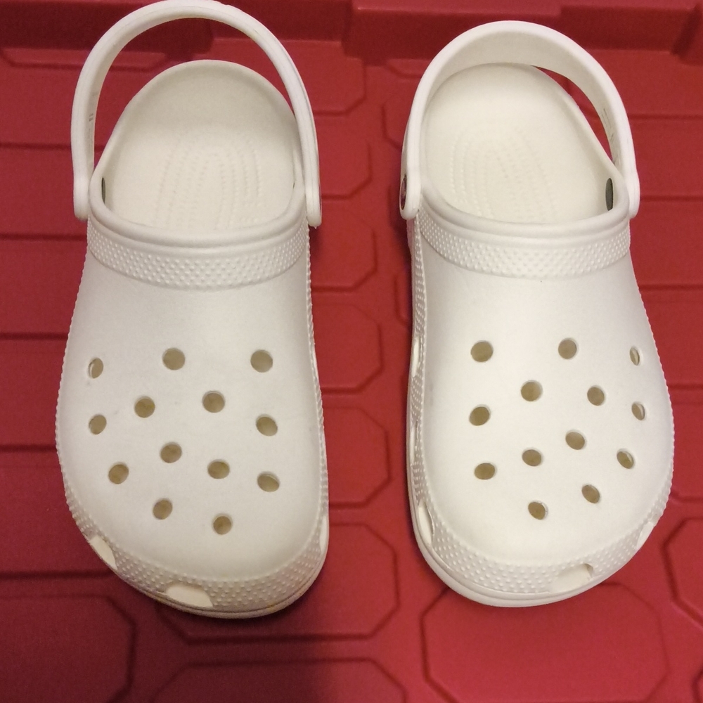 Adult White Clogs